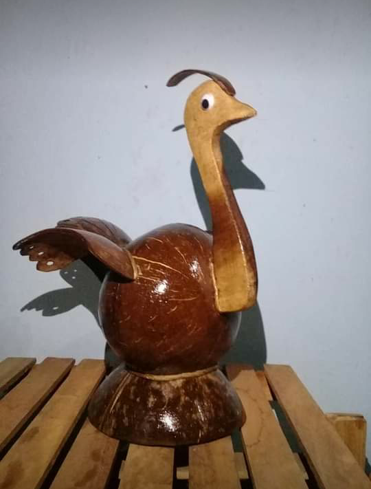 Celengan/tabungan batok/tempurung kelapa