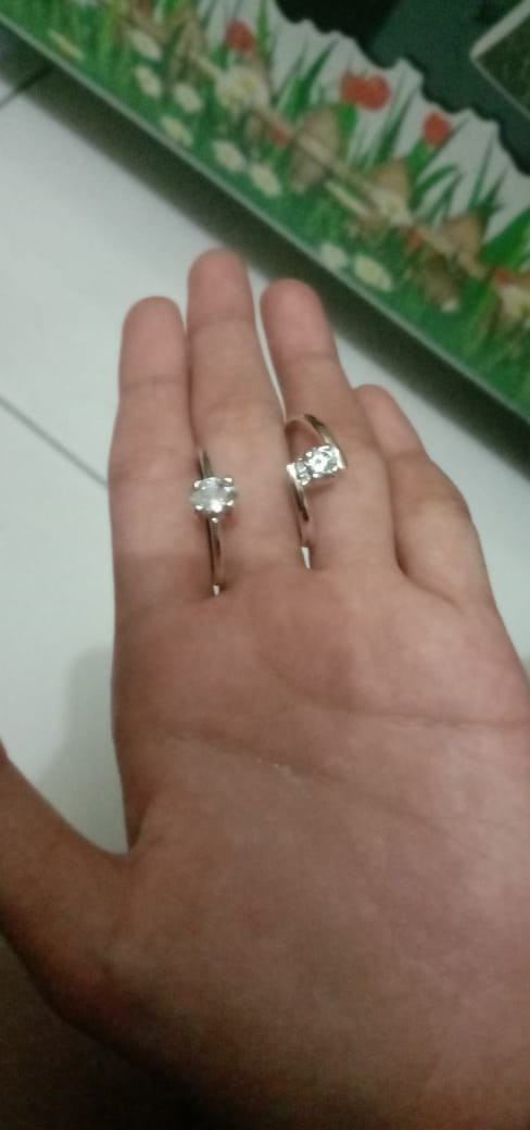Cincin perak mata satu