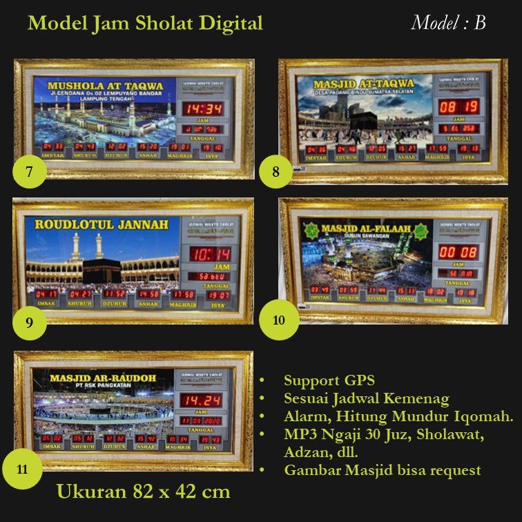 Jam Sholat Digital (JSD) Type 01